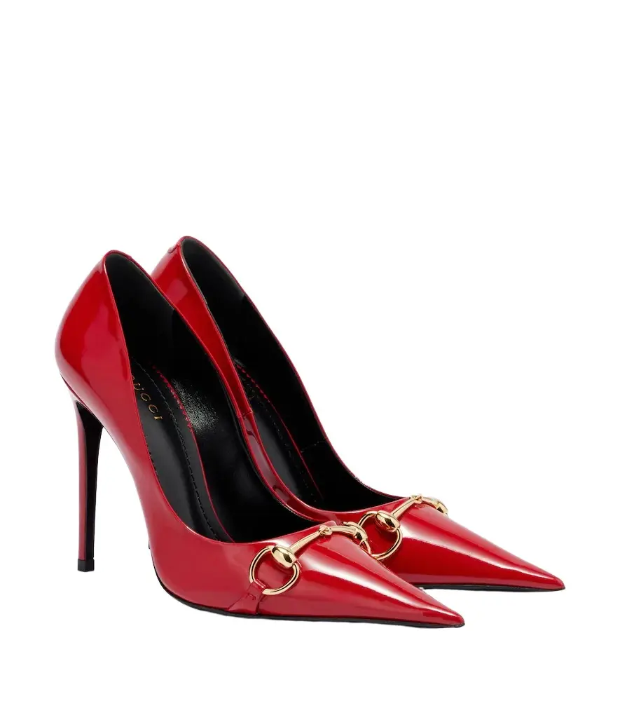 Gucci Donna Horsebit patent leather pumps | Image 1 Gucci Donna Horsebit patent leather pumps | Image 1