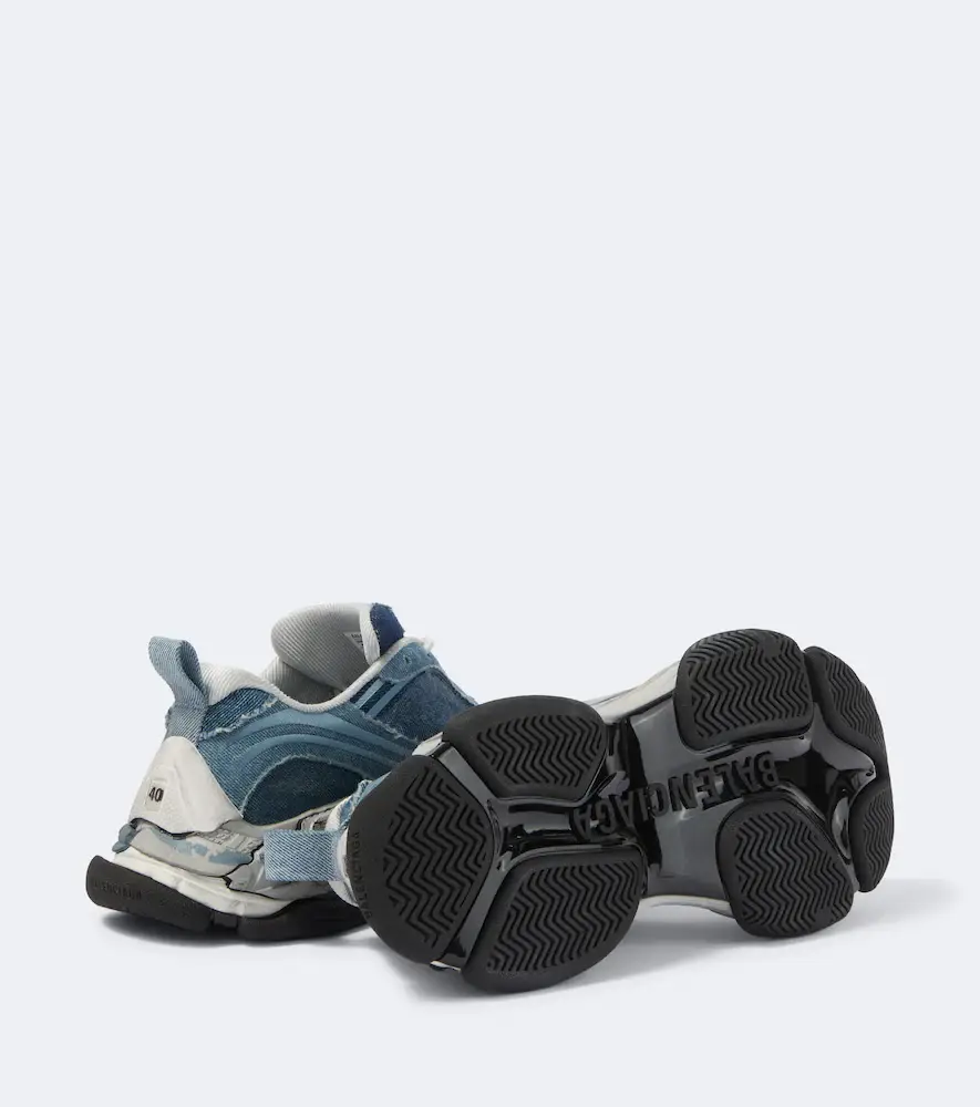 Balenciaga Triple S 2 denim sneakers | Thumbnail 3 Balenciaga Triple S 2 denim sneakers | Thumbnail 3