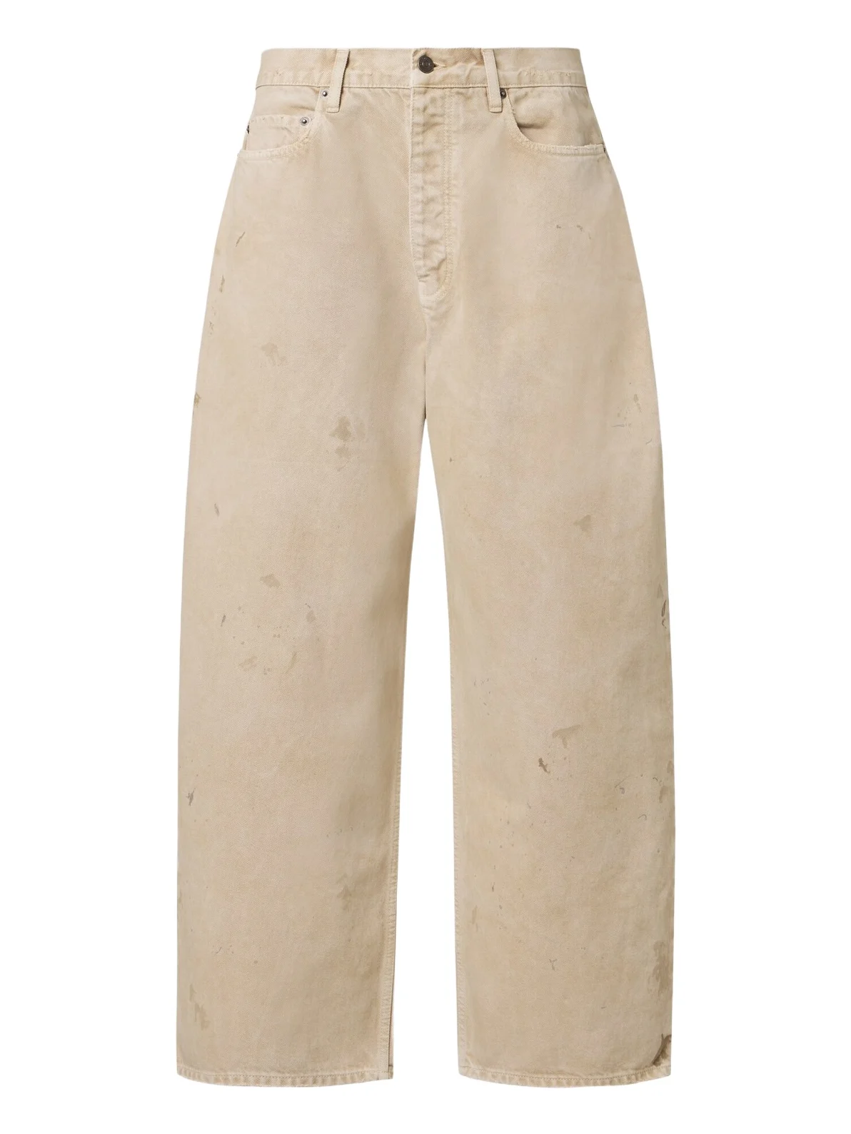Distressed wide-leg jeans Distressed wide-leg jeans