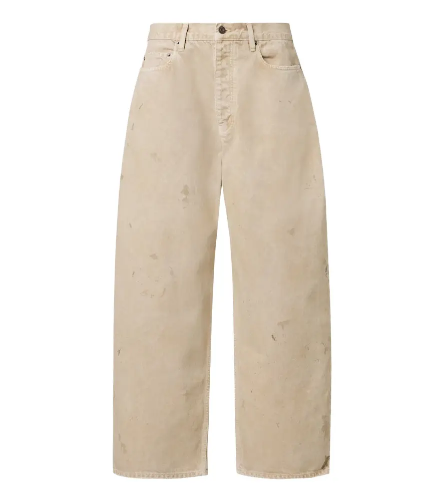 Balenciaga Distressed wide-leg jeans | Image 1 Balenciaga Distressed wide-leg jeans | Image 1