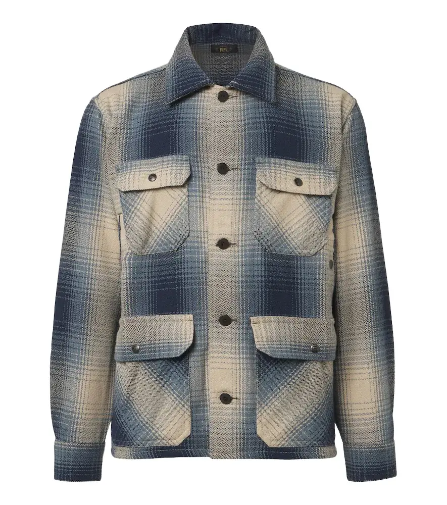 RRL Plaid wool twill shirt | Image 1 RRL Plaid wool twill shirt | Image 1