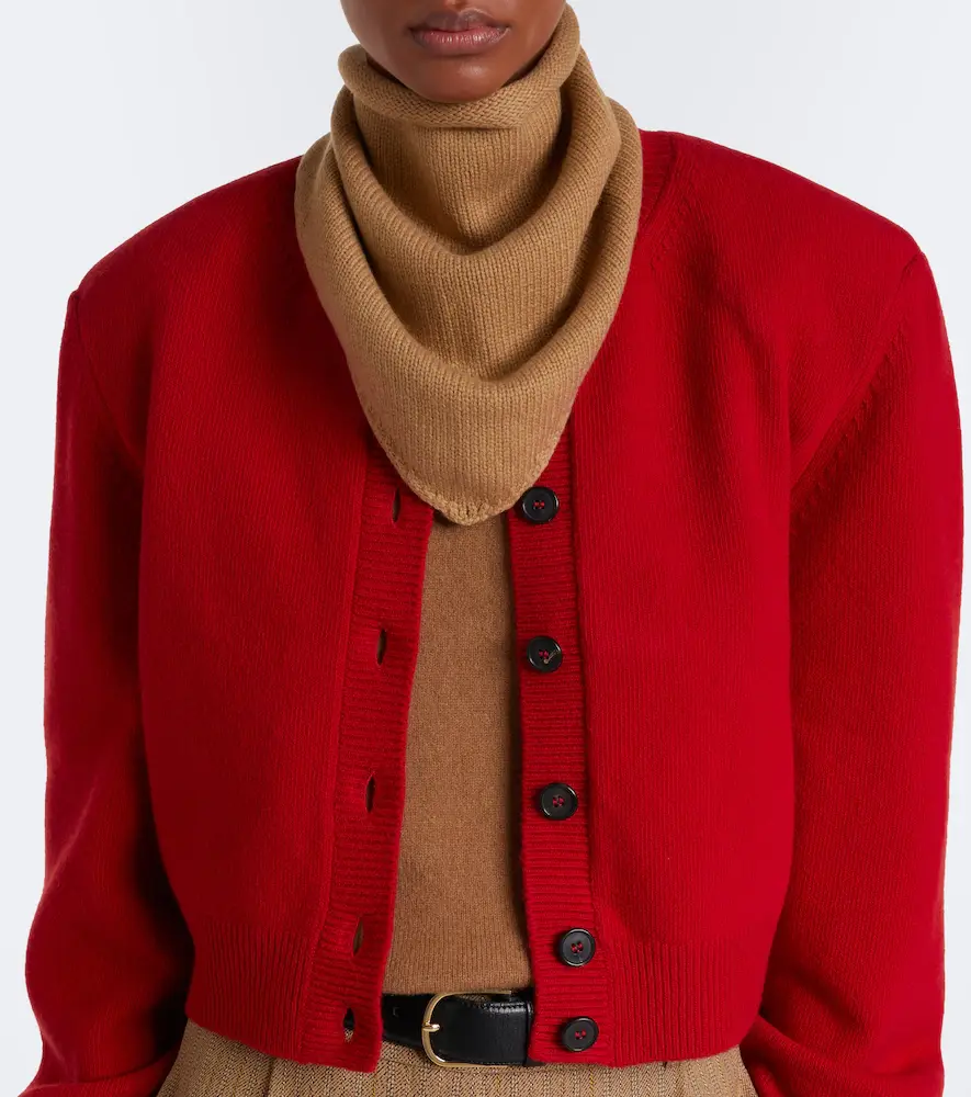 Yves Salomon Cashmere scarf | Thumbnail 4 Yves Salomon Cashmere scarf | Thumbnail 4