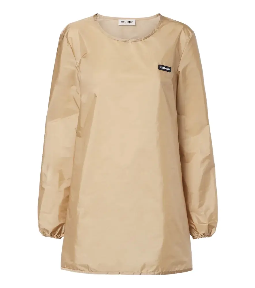 Miu Miu Logo minidress | Image 1 Miu Miu Logo minidress | Image 1