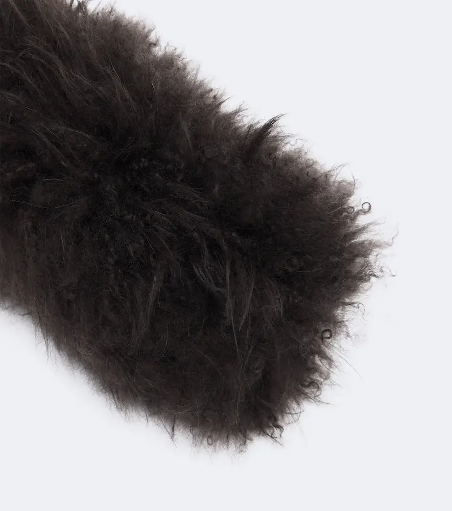 Yves Salomon Shearling headband | Thumbnail 2