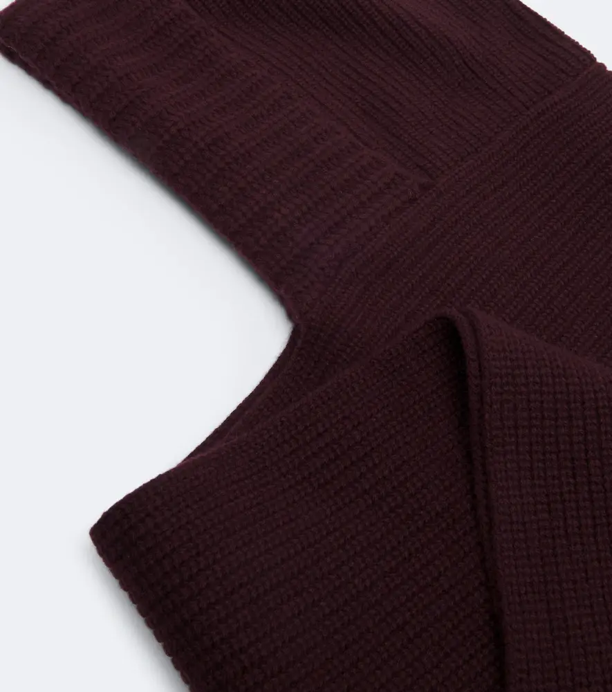 Yves Salomon Ribbed-knit wool and cashmere hood | Thumbnail 2 Yves Salomon Ribbed-knit wool and cashmere hood | Thumbnail 2