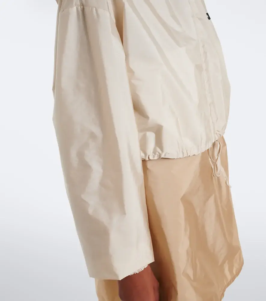 Miu Miu Cropped shearling-trimmed jacket | Thumbnail 6 Miu Miu Cropped shearling-trimmed jacket | Thumbnail 6