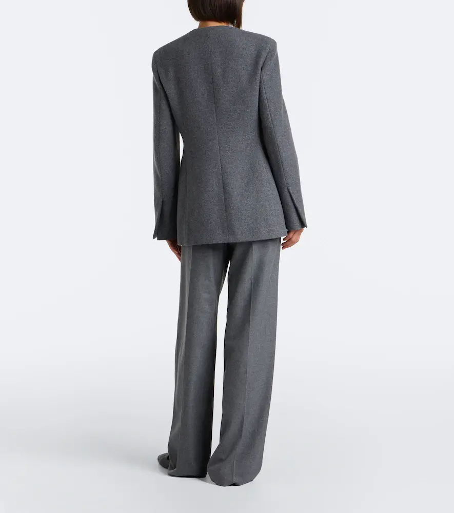 Max Mara Belted cashmere-blend wide-leg pants | Thumbnail 2 Max Mara Belted cashmere-blend wide-leg pants | Thumbnail 2
