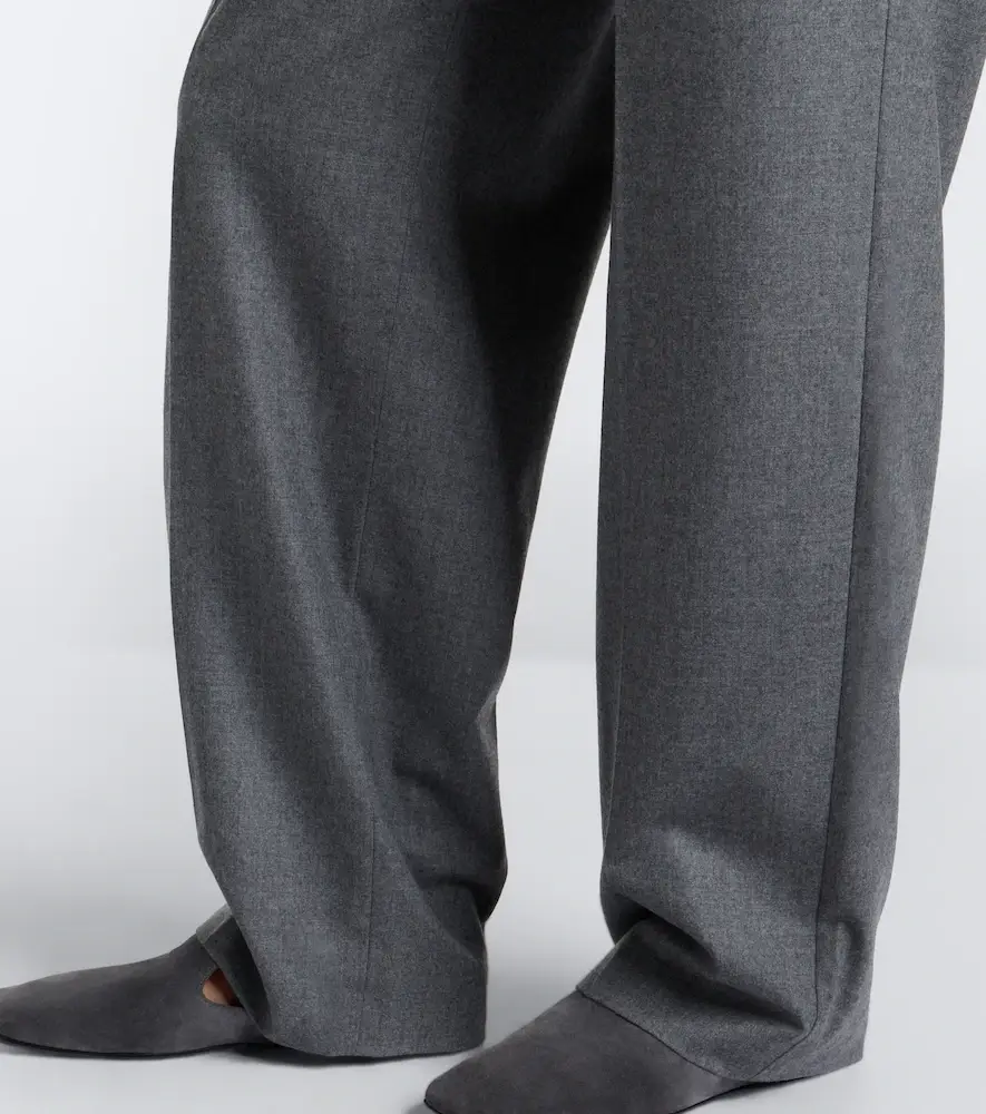 Max Mara Belted cashmere-blend wide-leg pants | Thumbnail 3 Max Mara Belted cashmere-blend wide-leg pants | Thumbnail 3