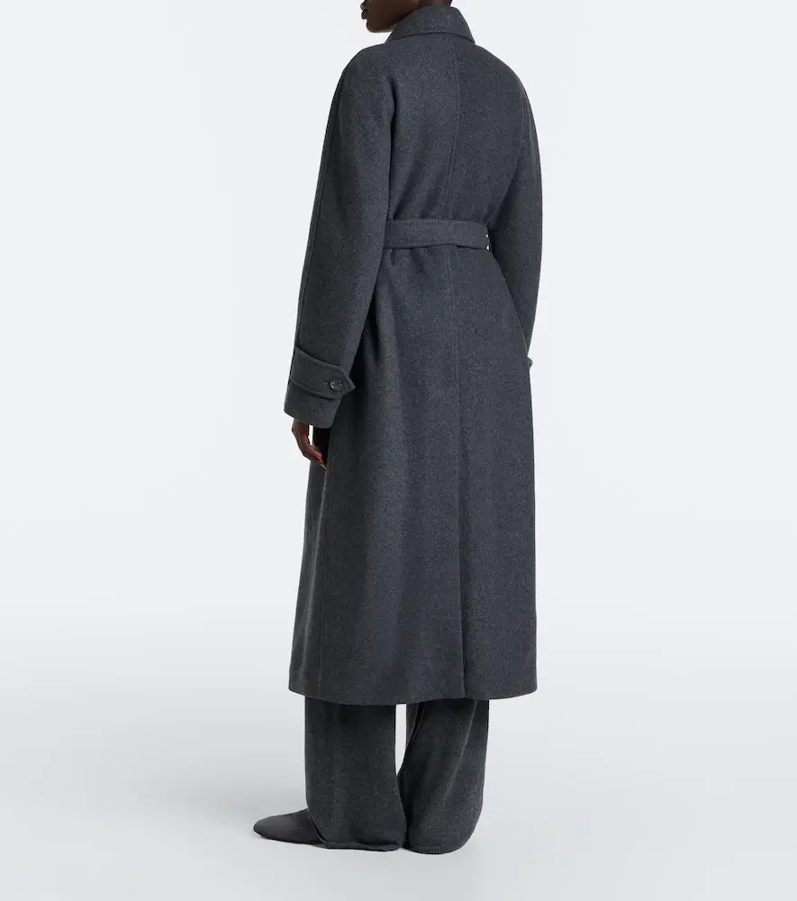 Max Mara Cashmere jersey coat | Thumbnail 2 Max Mara Cashmere jersey coat | Thumbnail 2