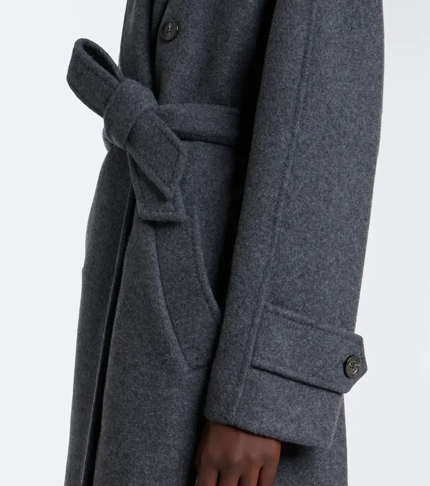 Max Mara Cashmere jersey coat | Thumbnail 3 Max Mara Cashmere jersey coat | Thumbnail 3