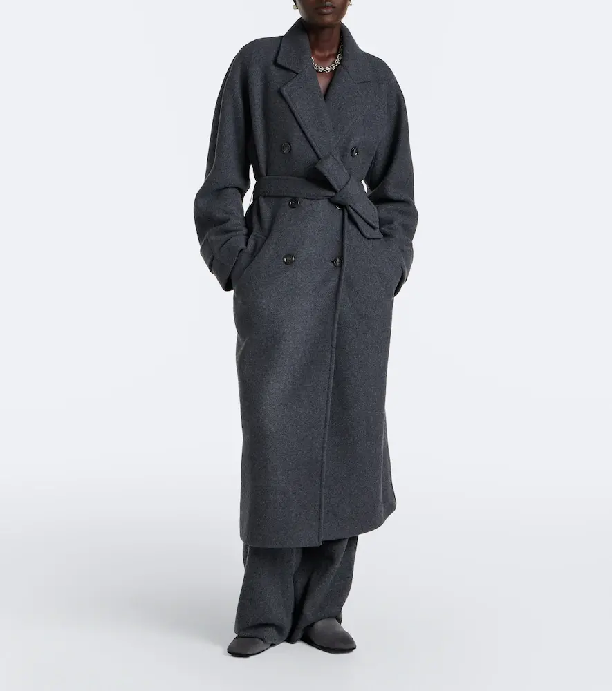 Max Mara Cashmere jersey coat | Thumbnail 5 Max Mara Cashmere jersey coat | Thumbnail 5