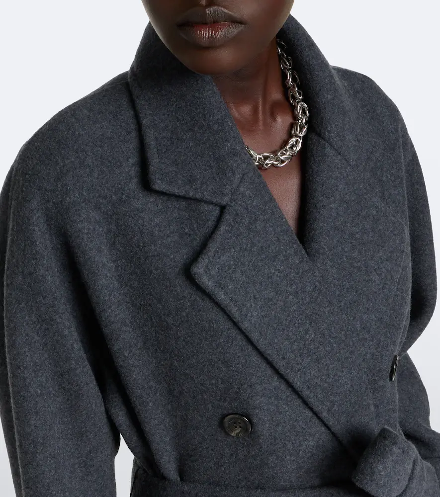 Max Mara Cashmere jersey coat | Thumbnail 6 Max Mara Cashmere jersey coat | Thumbnail 6