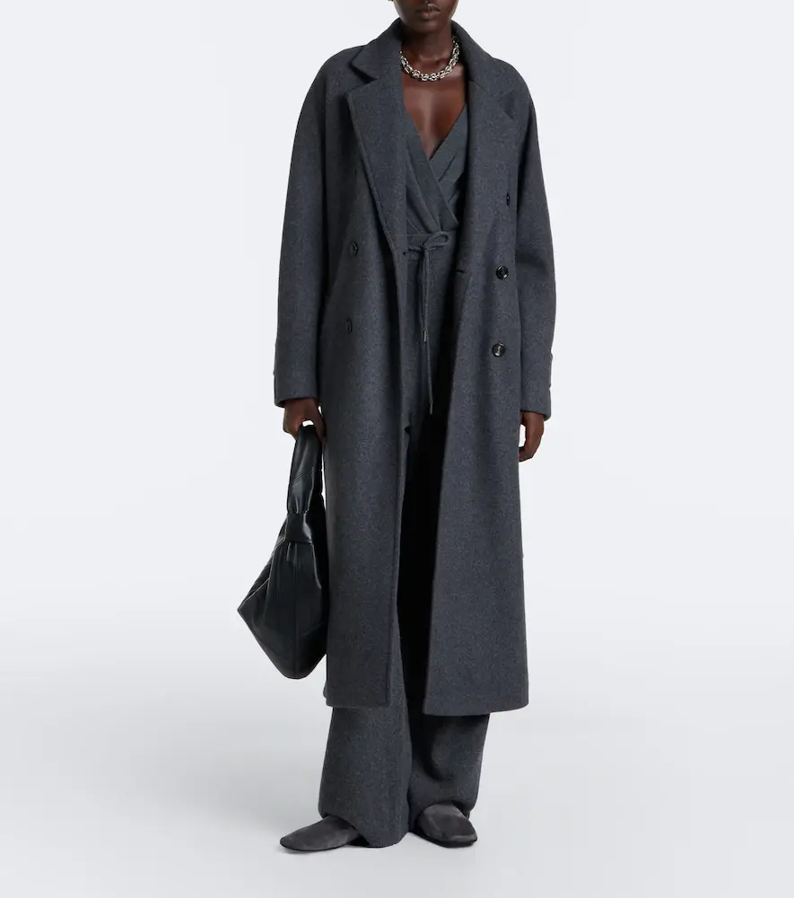 Max Mara Cashmere jersey coat | Thumbnail 7 Max Mara Cashmere jersey coat | Thumbnail 7