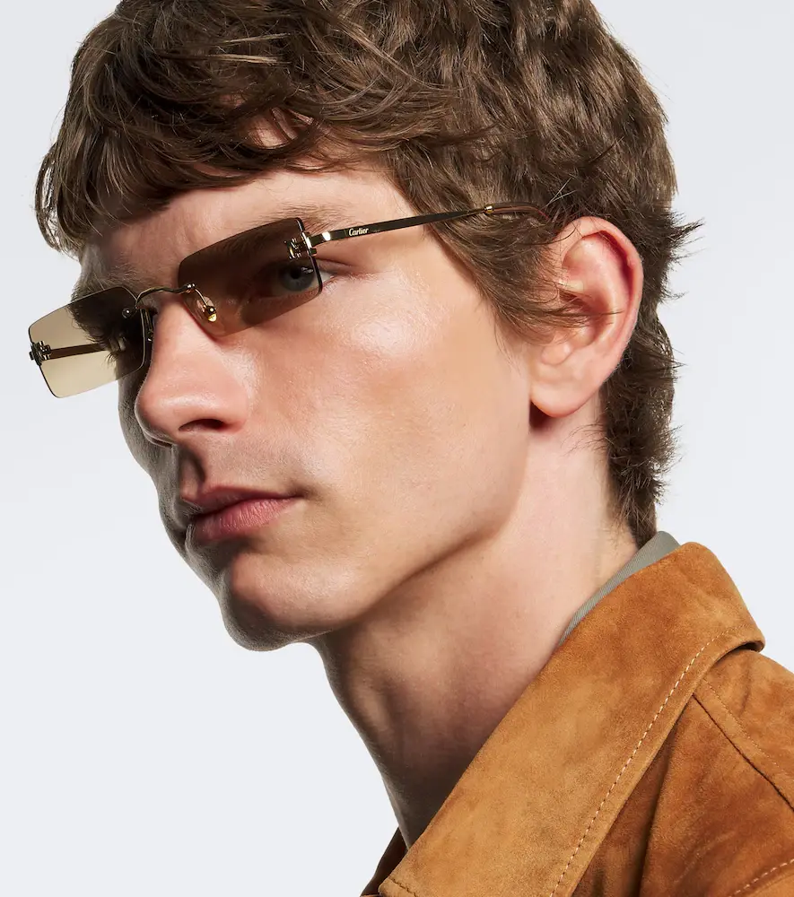 Cartier Eyewear Collection Signature C rectangular sunglasses | Thumbnail 2 Cartier Eyewear Collection Signature C rectangular sunglasses | Thumbnail 2
