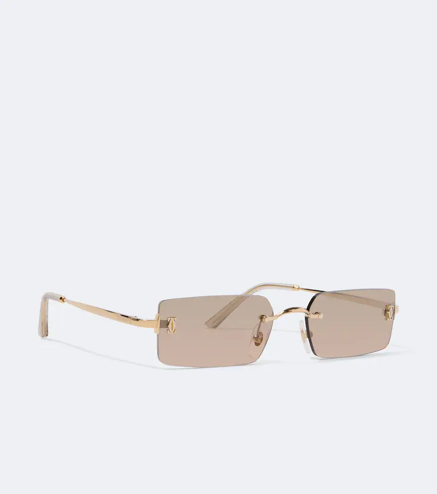 Cartier Eyewear Collection Signature C rectangular sunglasses | Thumbnail 4 Cartier Eyewear Collection Signature C rectangular sunglasses | Thumbnail 4