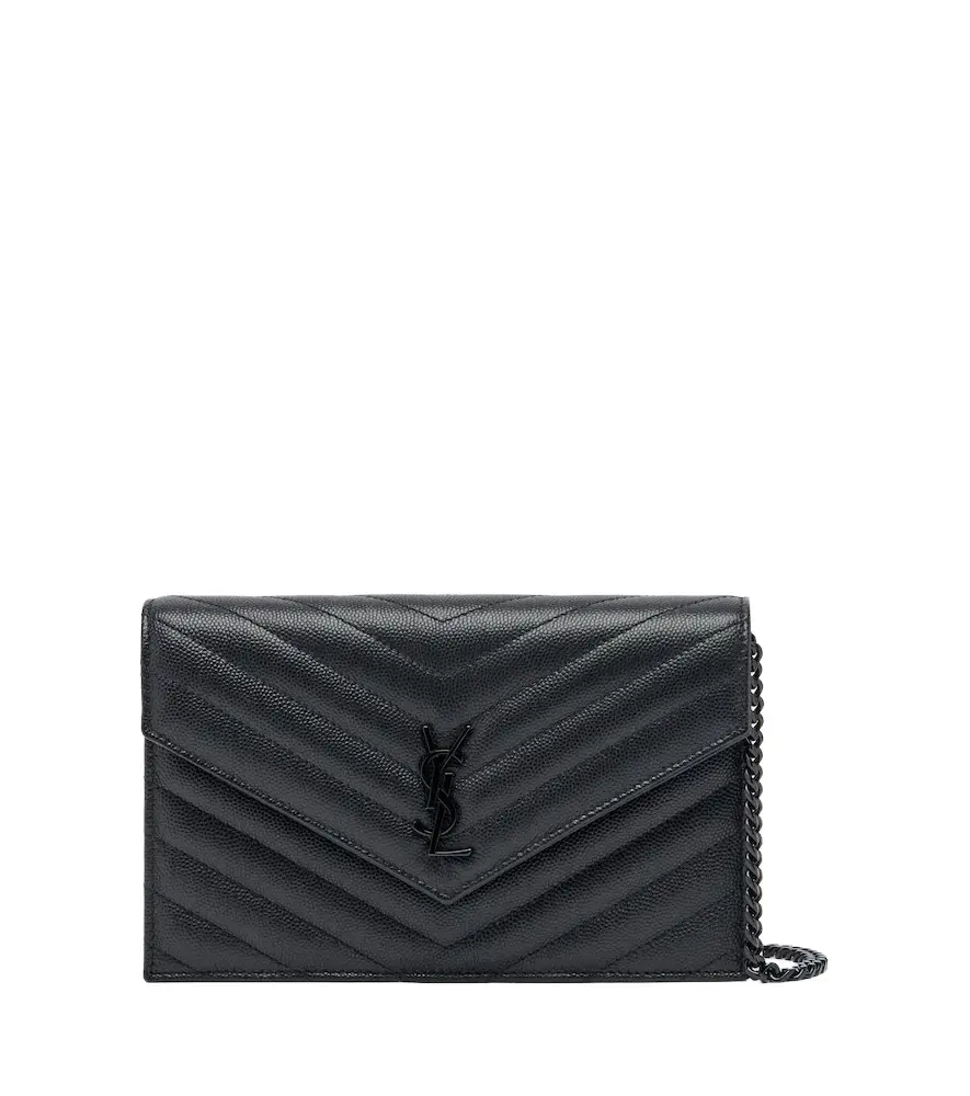 Saint Laurent Cassandre Envelope leather wallet on chain | Image 1 Saint Laurent Cassandre Envelope leather wallet on chain | Image 1