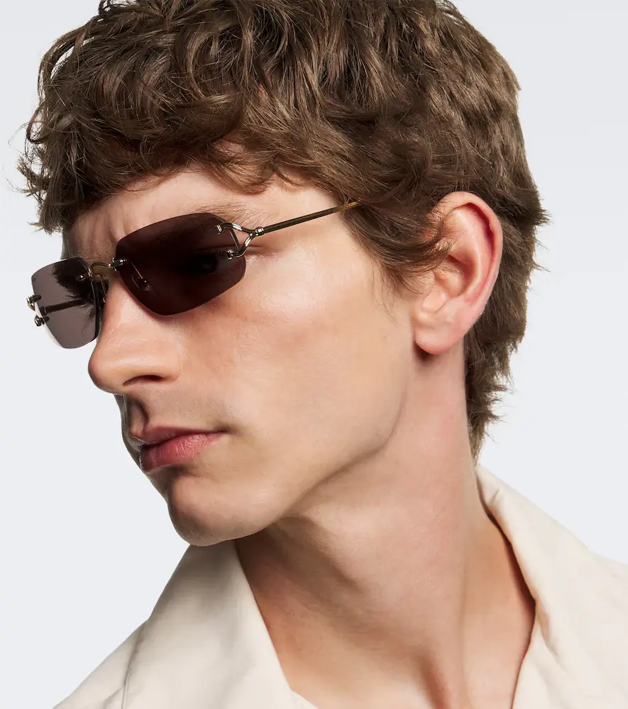 Cartier Eyewear Collection Signature C rectangular sunglasses | Thumbnail 2 Cartier Eyewear Collection Signature C rectangular sunglasses | Thumbnail 2
