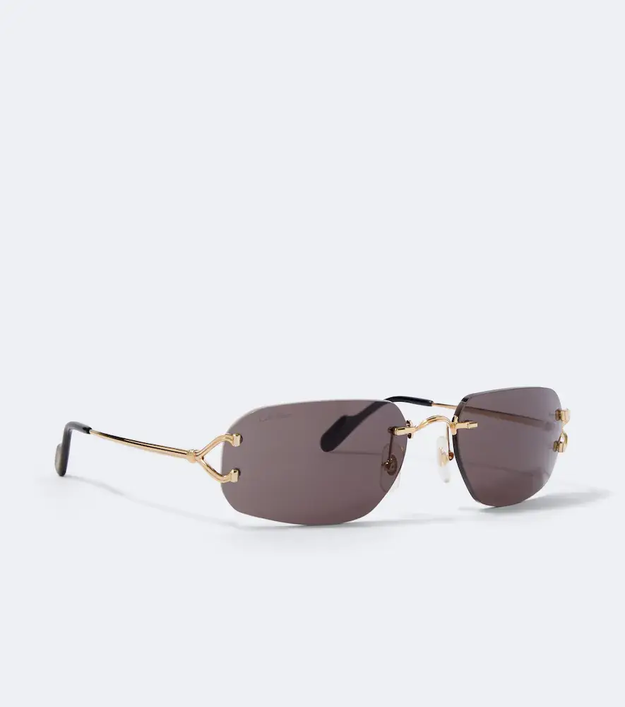 Cartier Eyewear Collection Signature C rectangular sunglasses | Thumbnail 4 Cartier Eyewear Collection Signature C rectangular sunglasses | Thumbnail 4