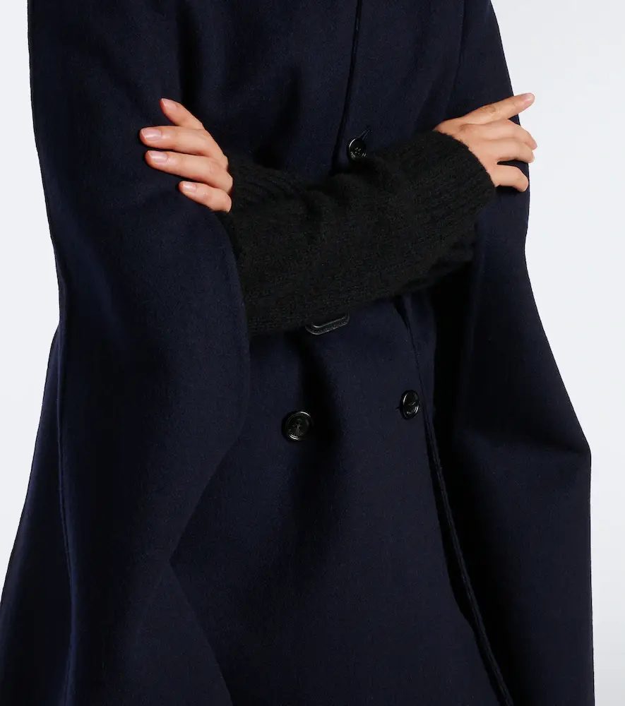 Burberry Check belted wool cape | Thumbnail 5 Burberry Check belted wool cape | Thumbnail 5
