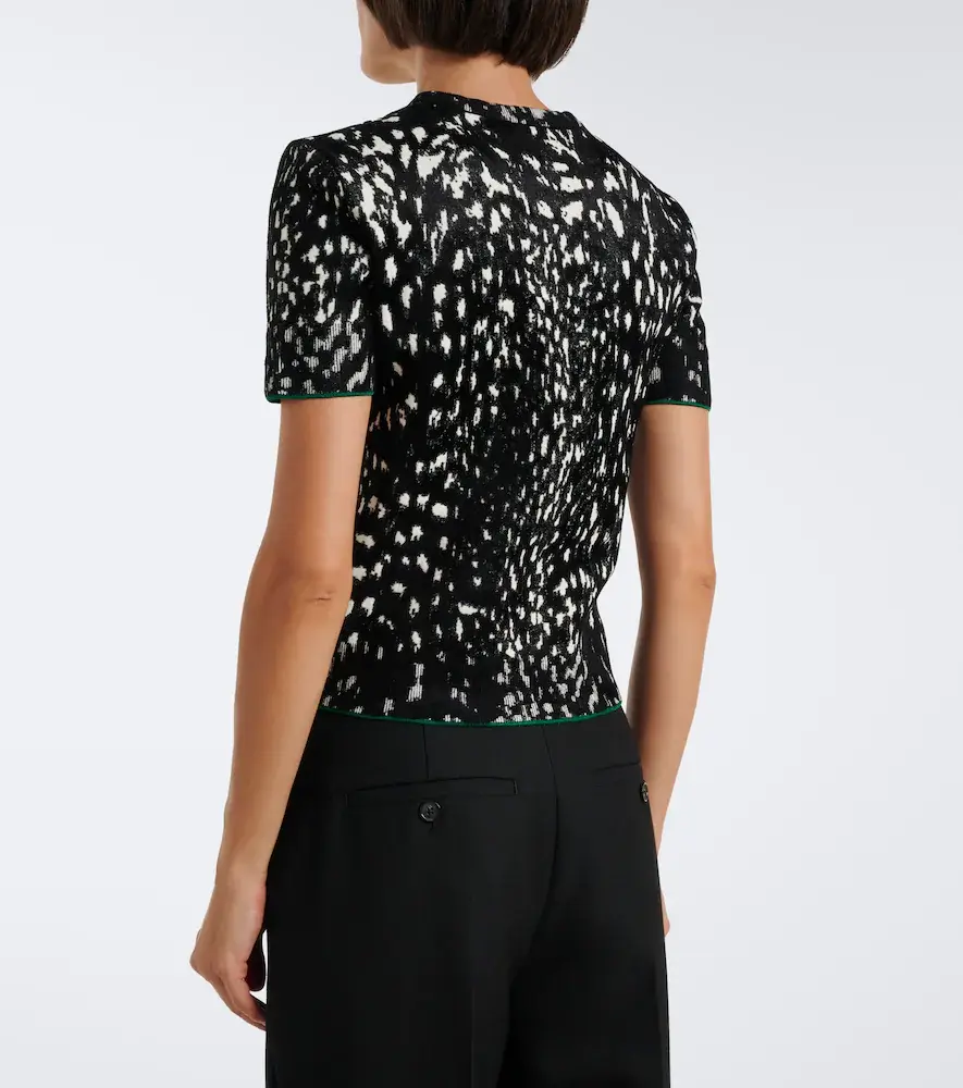 Tom Ford Jacquard velvet T-shirt | Thumbnail 6 Tom Ford Jacquard velvet T-shirt | Thumbnail 6