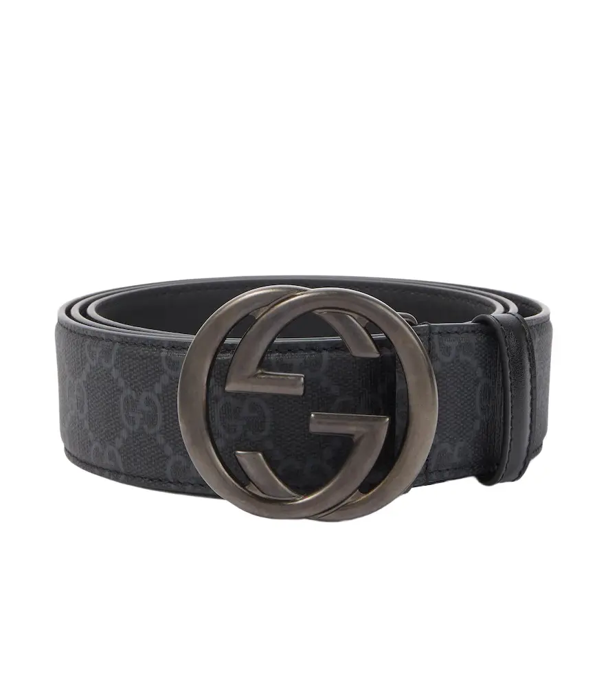 GG leather belt