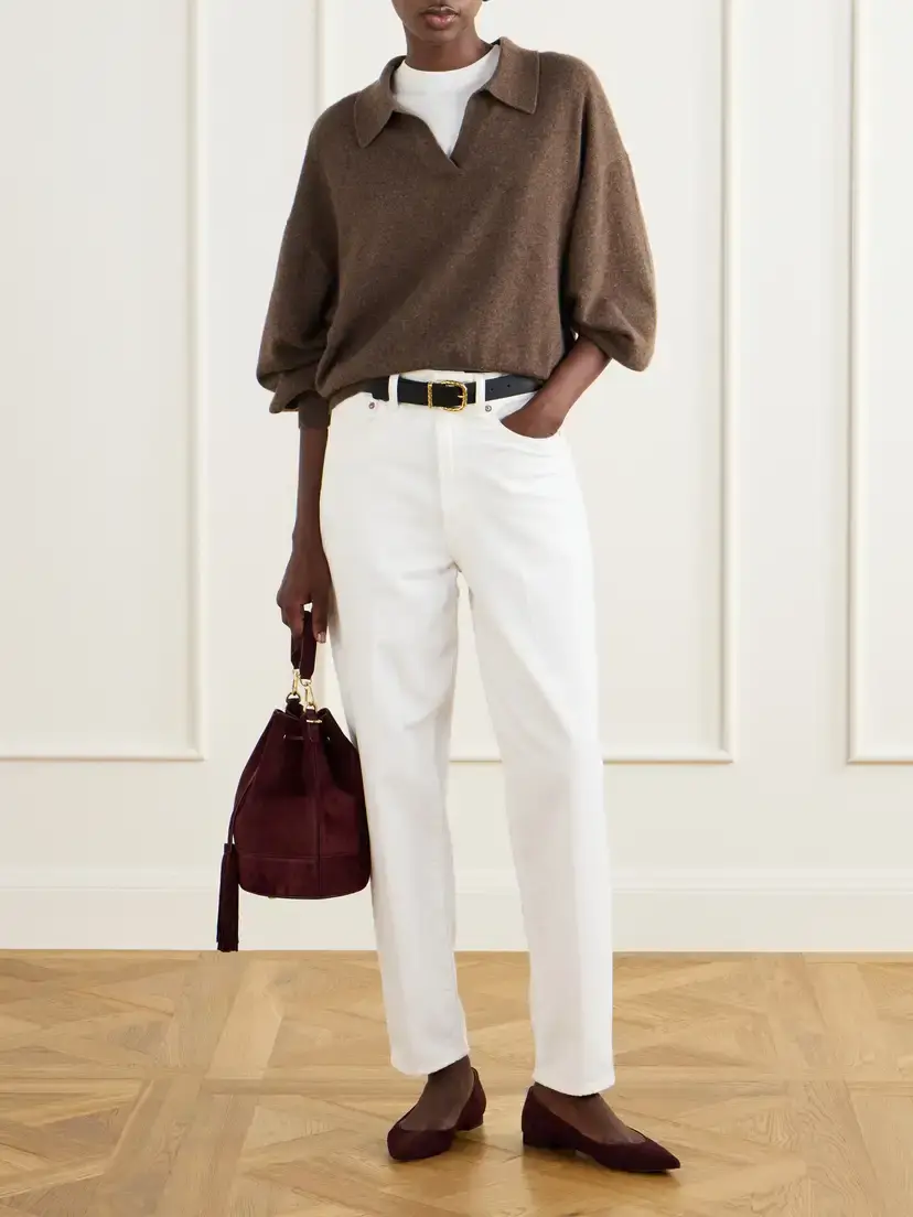 Gianvito Rossi Sienna Tasseled Suede Drawstring Bucket Bag | Thumbnail 3 Gianvito Rossi Sienna Tasseled Suede Drawstring Bucket Bag | Thumbnail 3