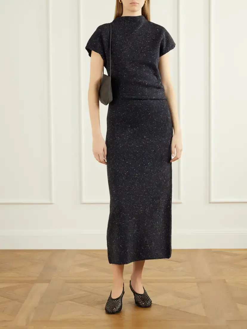 Proenza Schouler Abie Ribbed Stretch Merino Wool-blend Maxi Dress | Thumbnail 2