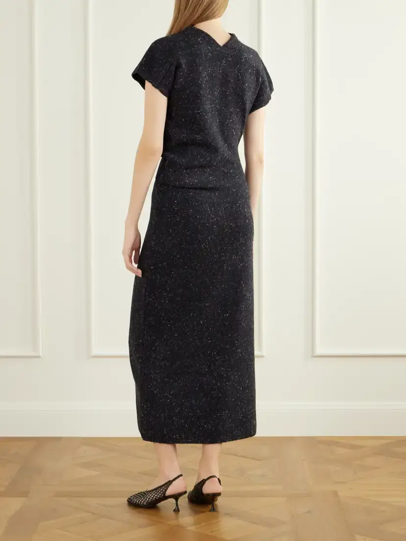 Proenza Schouler Abie Ribbed Stretch Merino Wool-blend Maxi Dress | Thumbnail 3