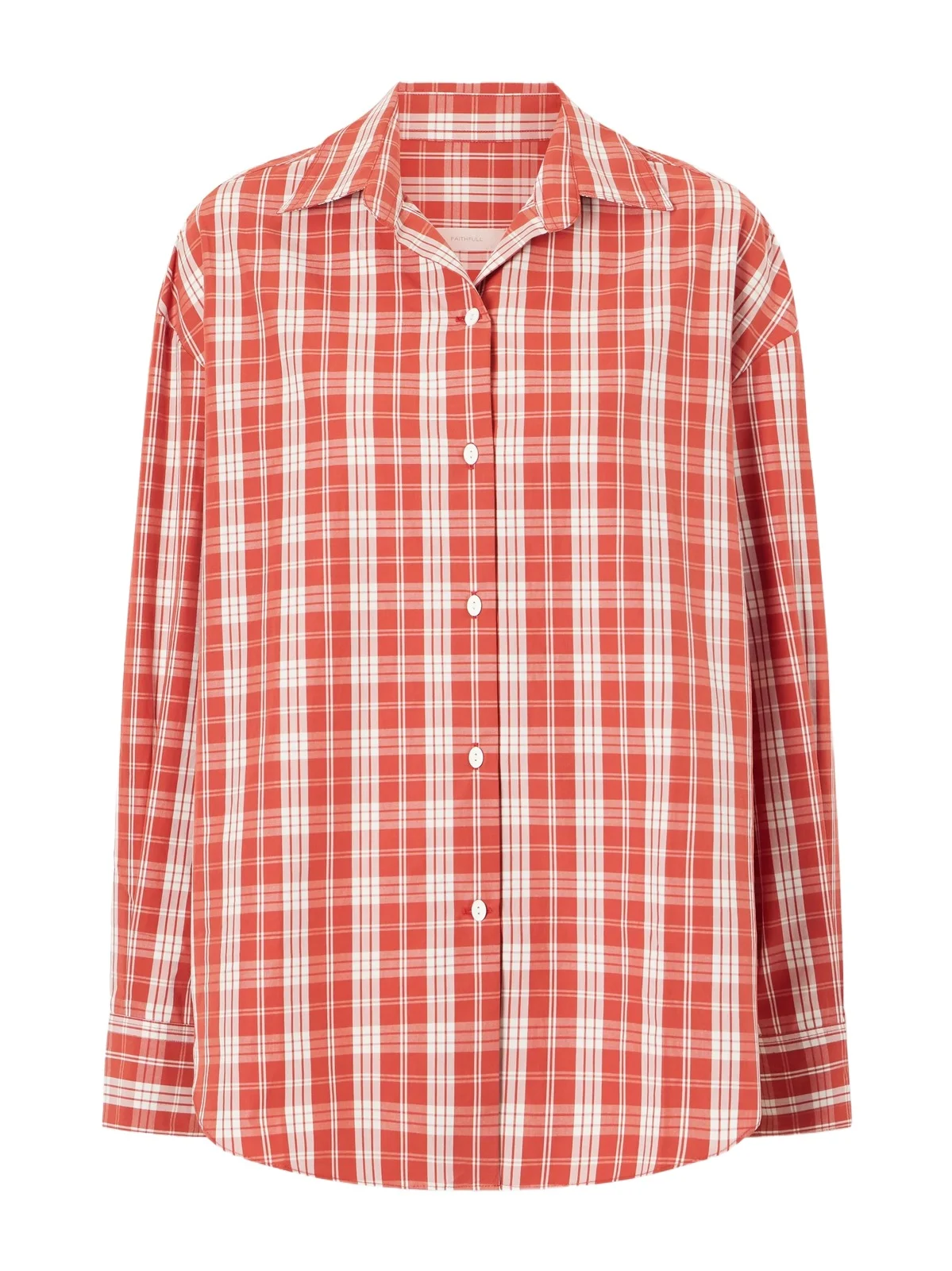 Faithfull En Vau Checked Cotton Shirt