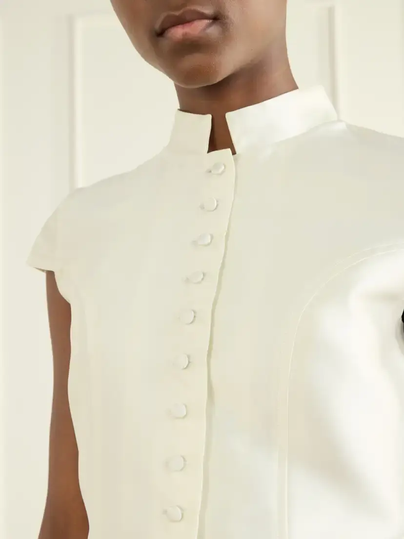DESTREE Amoako Summer Satin Blouse | Thumbnail 4