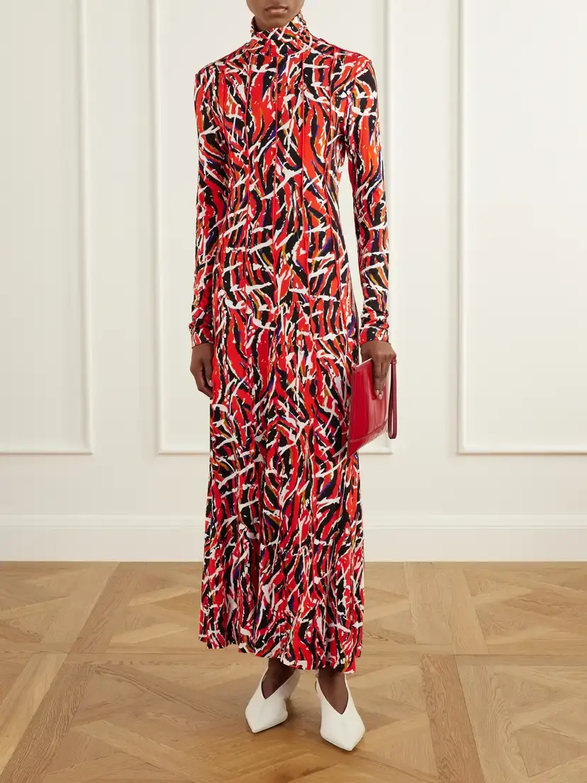 Proenza Schouler White Label Mabel Printed Jersey Maxi Dress | Thumbnail 2