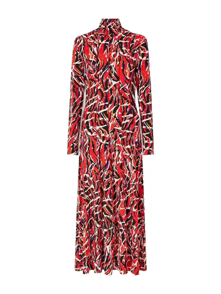 Proenza Schouler White Label Mabel Printed Jersey Maxi Dress | Image 1 Proenza Schouler White Label Mabel Printed Jersey Maxi Dress | Image 1
