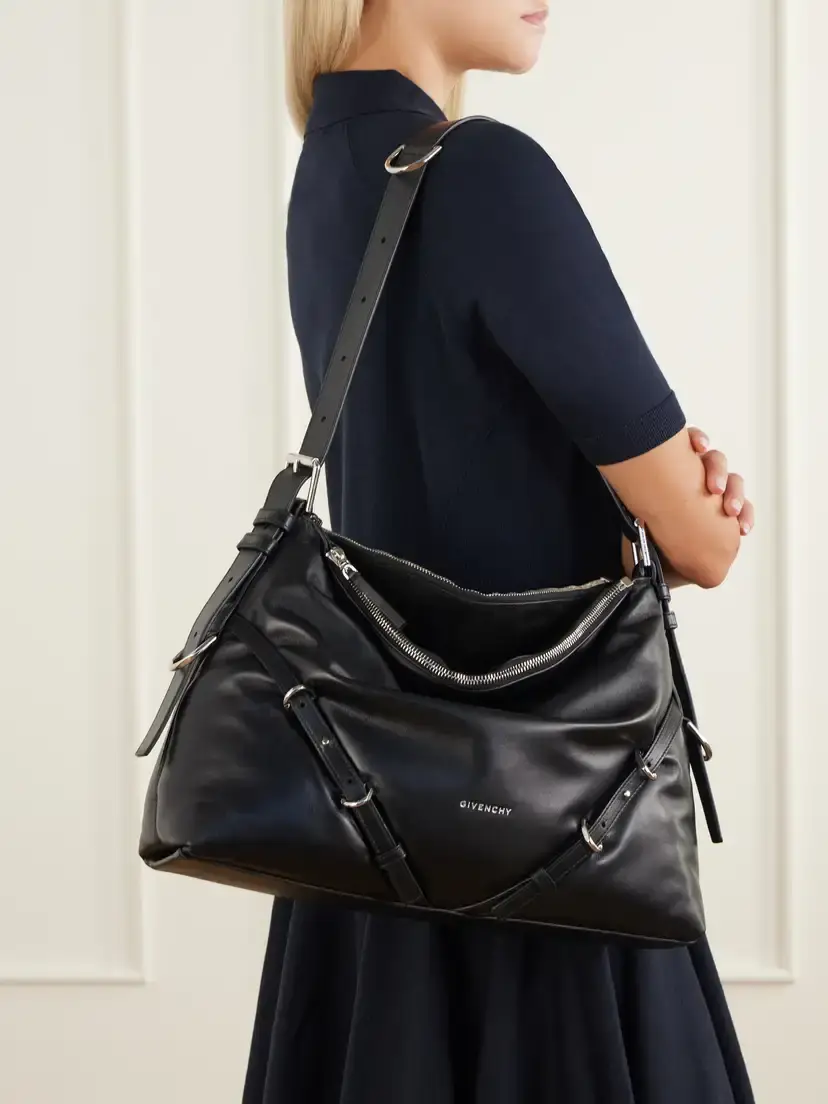 Givenchy Voyou Bomber Buckle-detailed Shoulder Bag | Thumbnail 2 Givenchy Voyou Bomber Buckle-detailed Shoulder Bag | Thumbnail 2