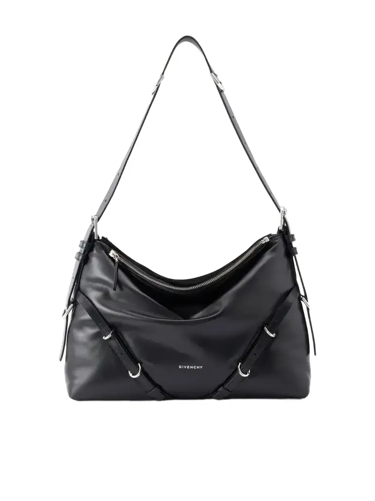 Givenchy Voyou Bomber Buckle-detailed Shoulder Bag