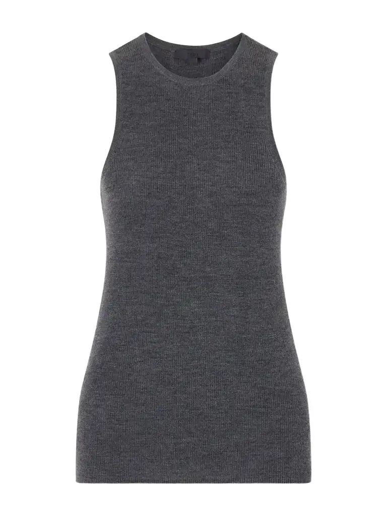 Tibi Ribbed Wool Tank
