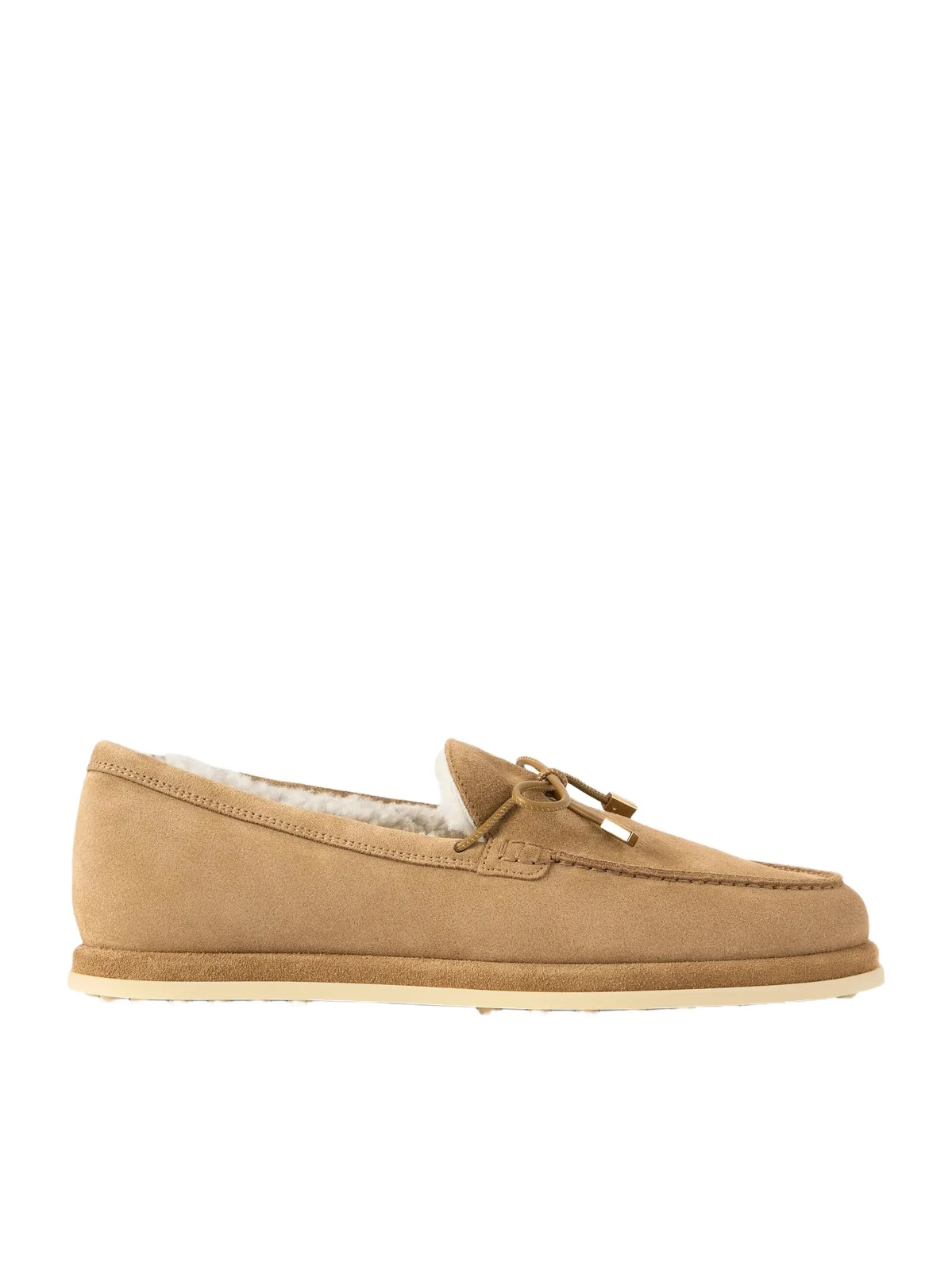 Gommino Shearling Suede Loafers Gommino Shearling Suede Loafers