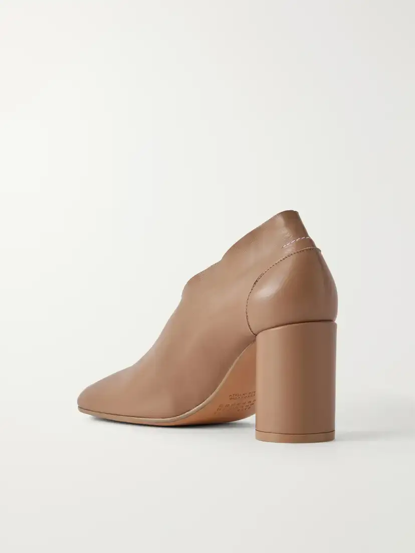 MM6 MAISON MARGIELA Court 85 Leather Pumps | Thumbnail 3 MM6 MAISON MARGIELA Court 85 Leather Pumps | Thumbnail 3
