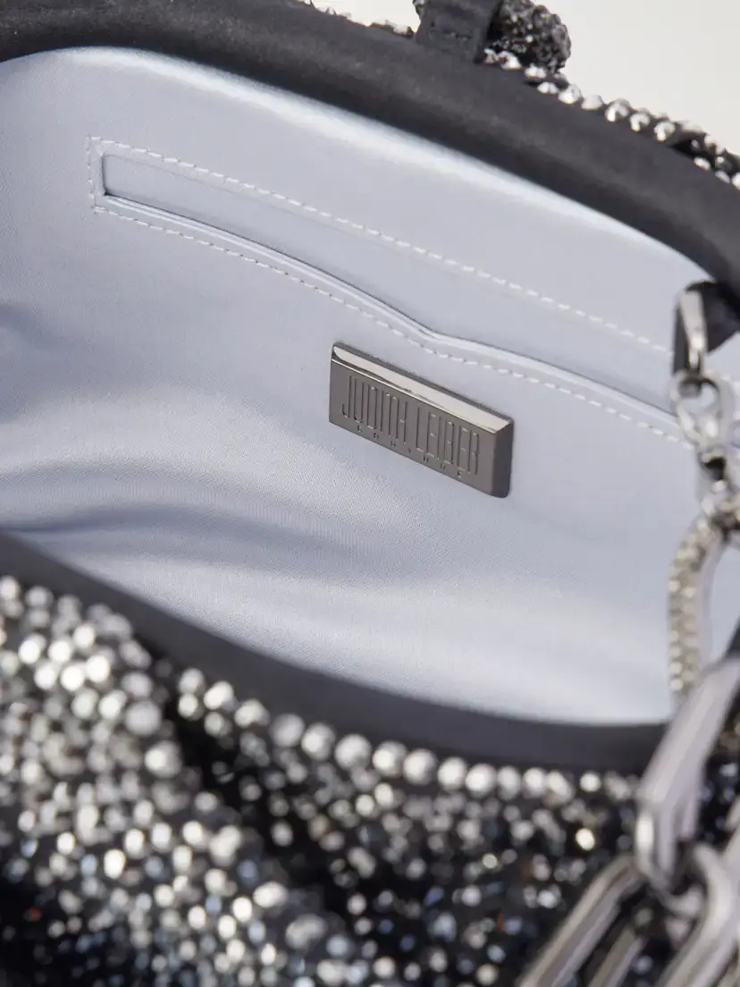 Judith Leiber Couture Gemma Crystal-embellished Silver-tone Clutch | Thumbnail 6 Judith Leiber Couture Gemma Crystal-embellished Silver-tone Clutch | Thumbnail 6