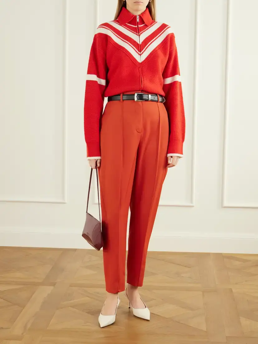 Stella McCartney Tapered Wool Pants | Thumbnail 2 Stella McCartney Tapered Wool Pants | Thumbnail 2