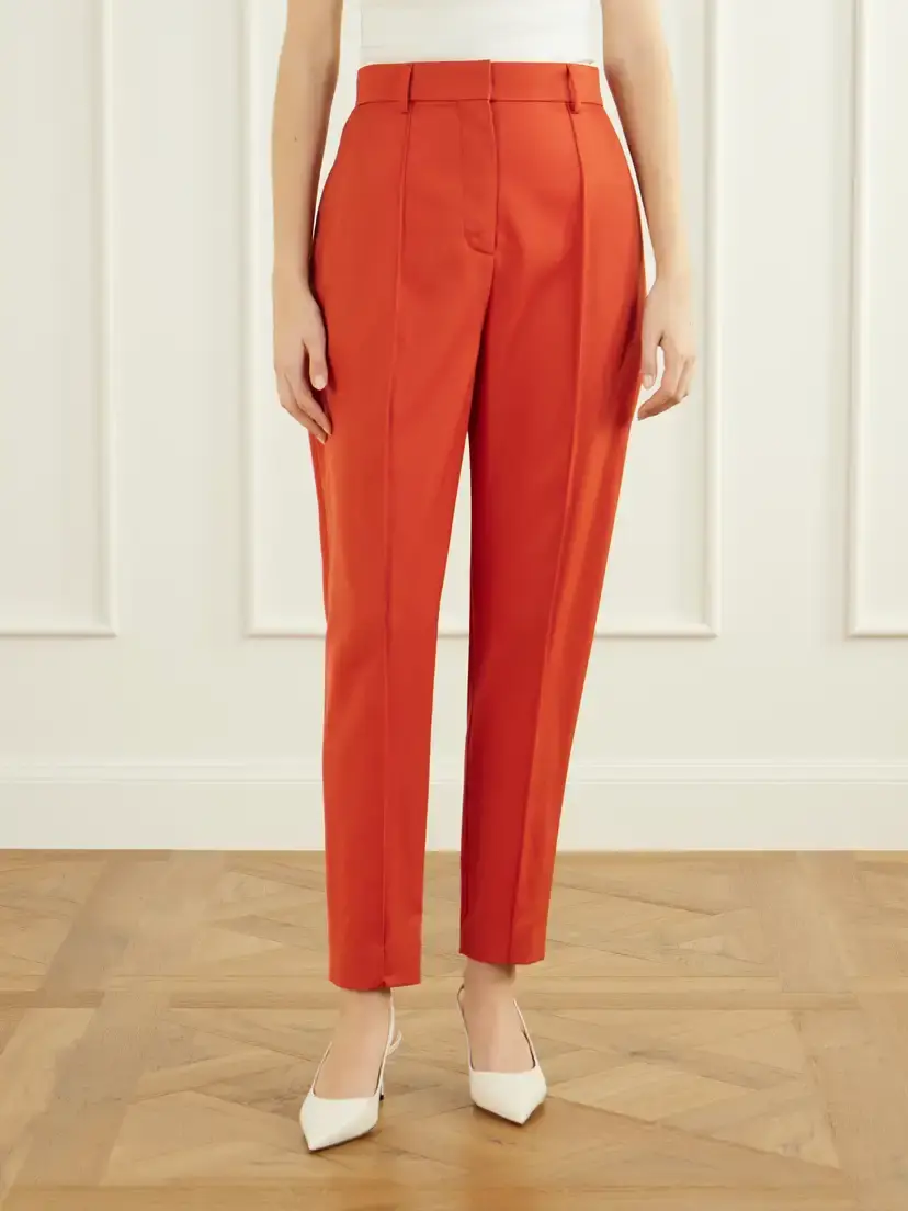 Stella McCartney Tapered Wool Pants | Thumbnail 3 Stella McCartney Tapered Wool Pants | Thumbnail 3