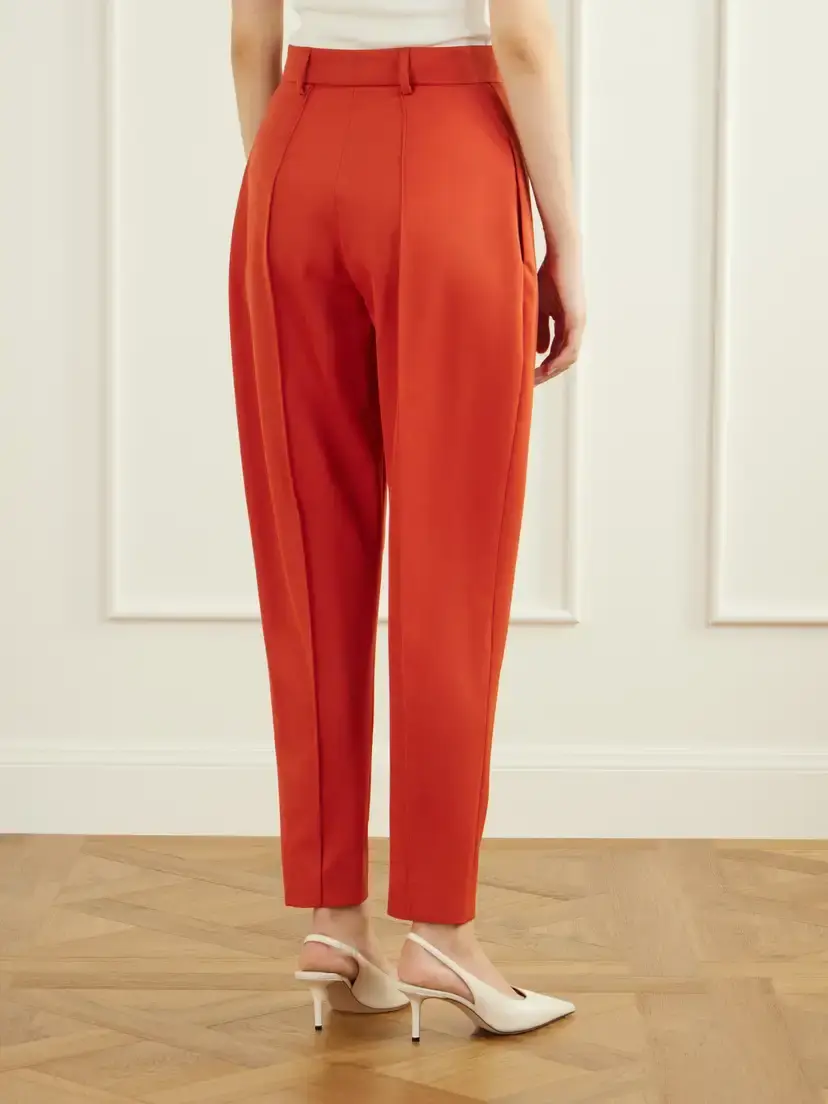 Stella McCartney Tapered Wool Pants | Thumbnail 4 Stella McCartney Tapered Wool Pants | Thumbnail 4