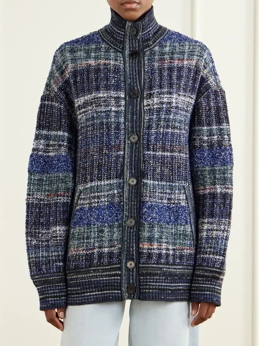 Missoni Striped Metallic Crochet-knit Cardigan | Thumbnail 3 Missoni Striped Metallic Crochet-knit Cardigan | Thumbnail 3