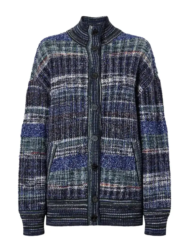 Missoni Striped Knitted Cardigan | Image 1 Missoni Striped Knitted Cardigan | Image 1