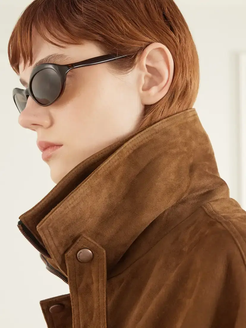 Magda Butrym Round-frame Acetate Sunglasses | Thumbnail 5 Magda Butrym Round-frame Acetate Sunglasses | Thumbnail 5