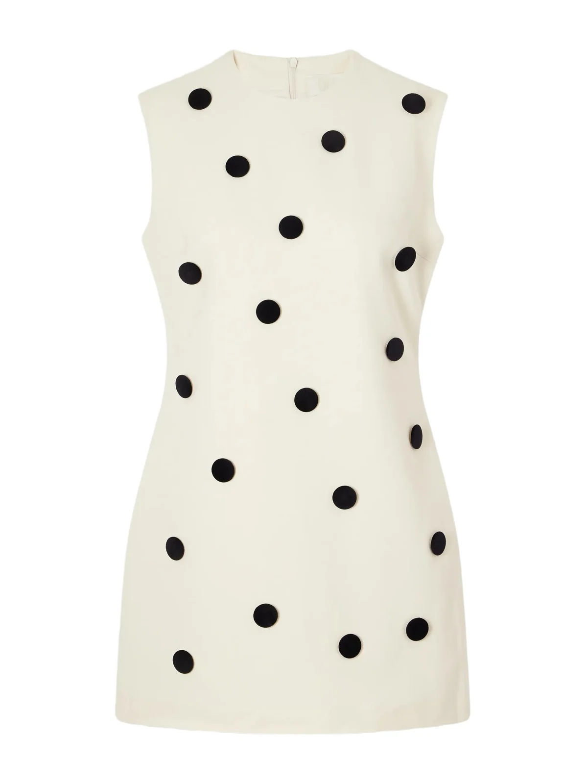 DESTREE Carole Polka-dot Crepe Mini Dress