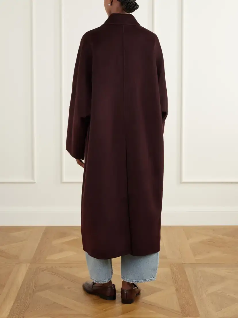 Joseph Dona Wool And Cashmere-blend Coat - Brown | Thumbnail 4