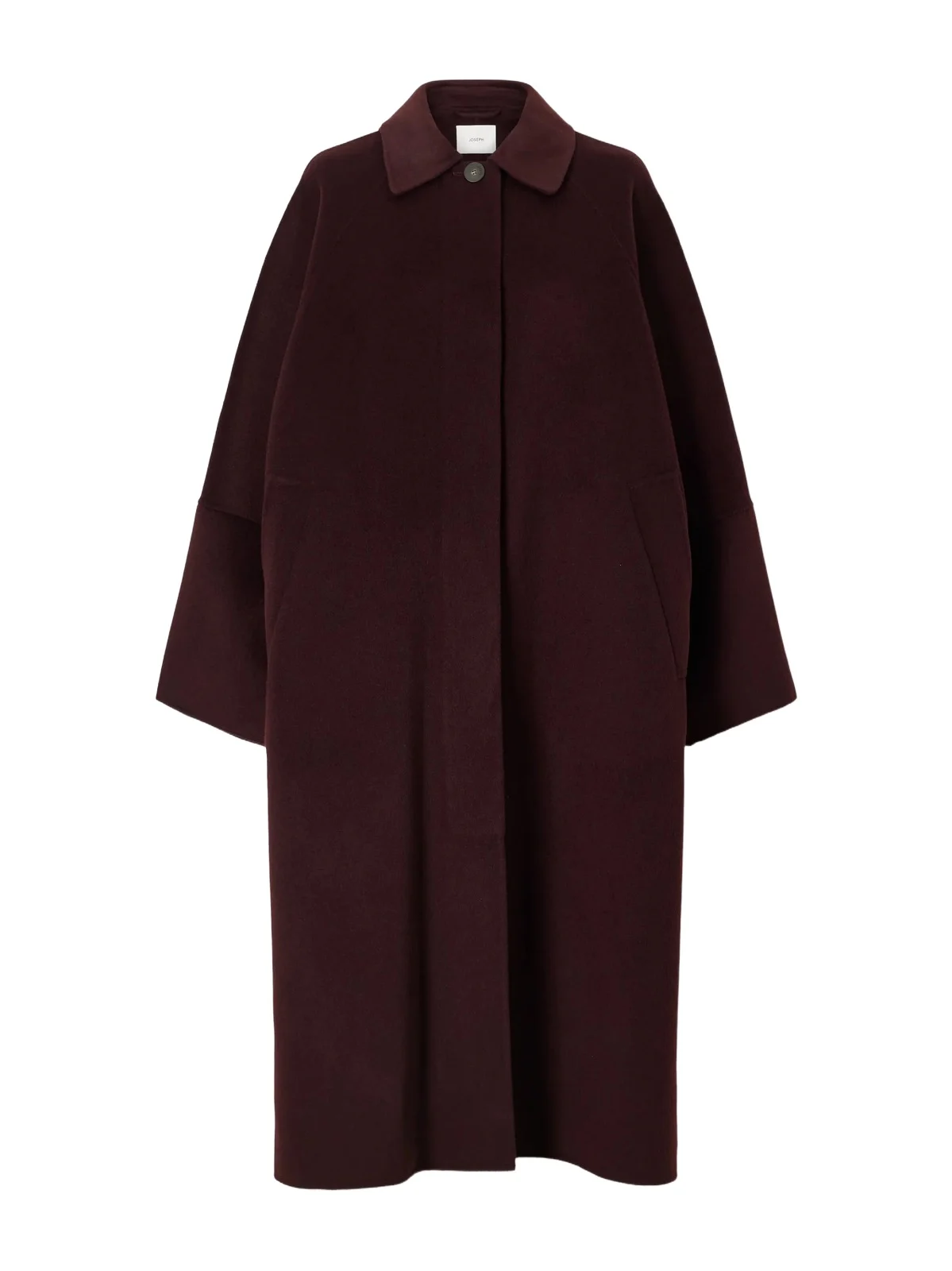 Joseph Dona Wool And Cashmere-blend Coat - Brown
