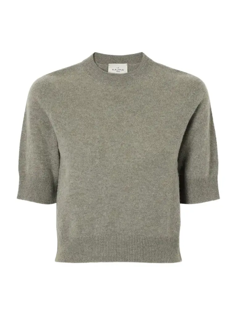 Le Kasha Chypre Cropped Cashmere Sweater | Image 1 Le Kasha Chypre Cropped Cashmere Sweater | Image 1
