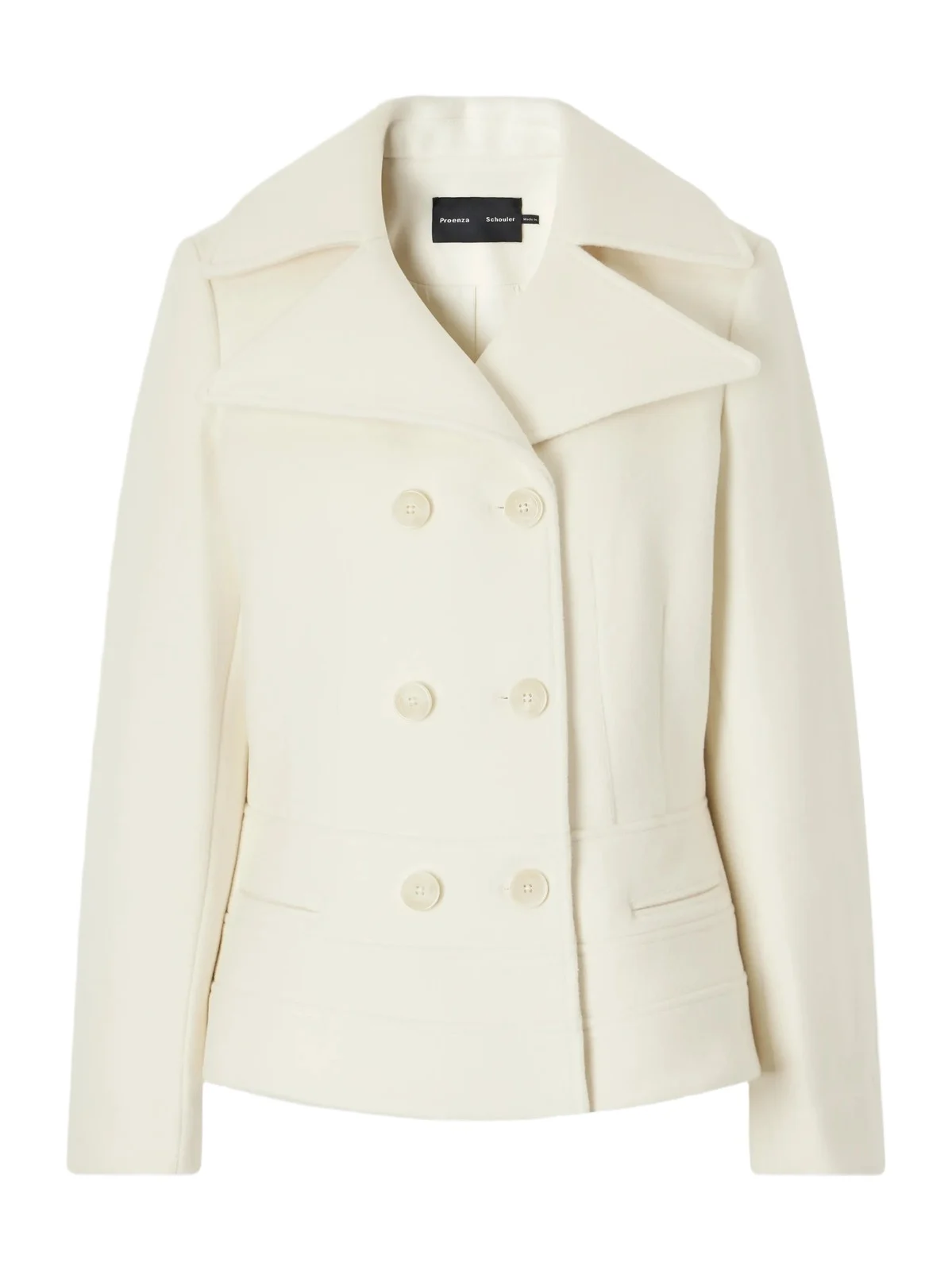 Romane Double-breasted Wool-blend Jacket