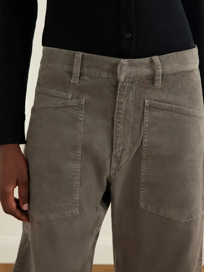 Nili Lotan Shon Cotton-blend Corduroy Tapered Pants | Thumbnail 5